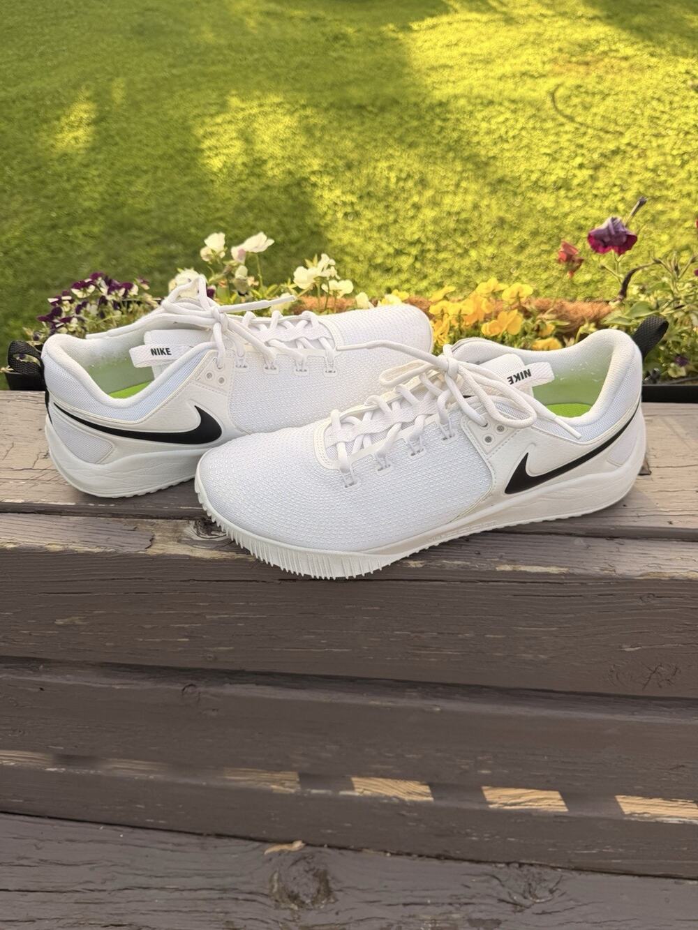 Nike Zoom HyperAce 2 Volleyball Shoes White Black AA0286-100 Women’s 14